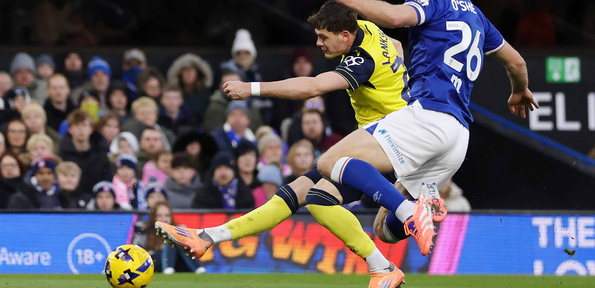 ウィル・ランクシアが元日の試合でゴール  – ローン先のオックスフォード・ユナイテッドは敗戦