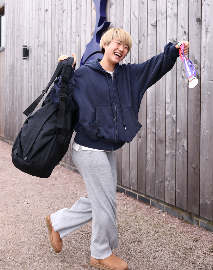 【公式】ギャラリー：アジアカップ覇者のなでしこジャパン、古賀塔子と浜野まいかがホットスパー・ウェイに帰還